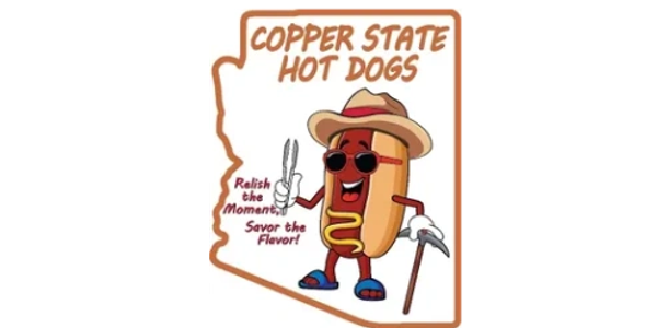 Copper State Hot Dogs vintage logo